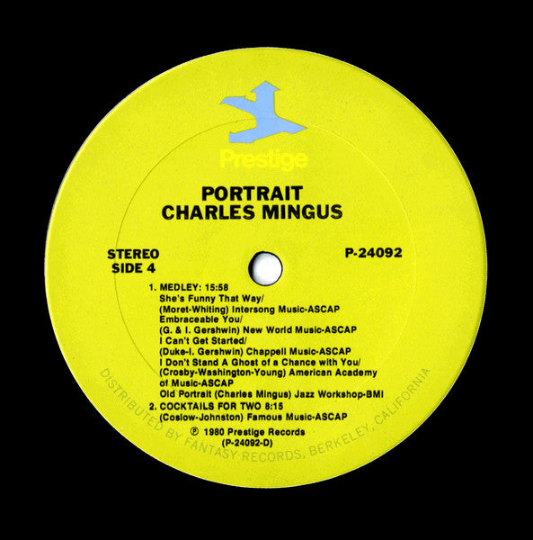 Charles Mingus - Portrait (2xVinyl, LP, Compilation, Remastered, Stereo) Good Plus (G+) / Good Plus (G+)