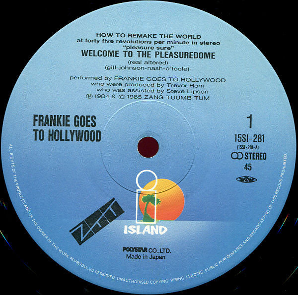 Frankie Goes To Hollywood - Welcome To The Pleasuredome (Vinyl, 12"...