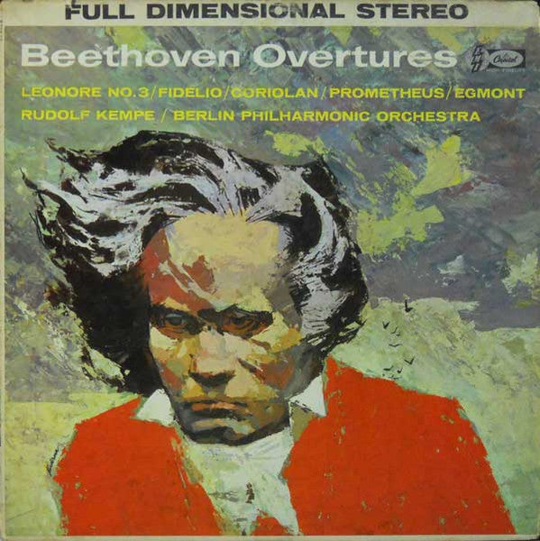 Rudolf Kempe - Beethoven Overtures (Vinyl, LP, Stereo) Very Good Plus (VG+) / Very Good Plus (VG+)