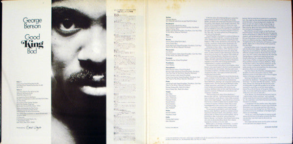 George Benson - Good King Bad (Vinyl, LP, Album) Very Good (VG) / Good Plus (G+)