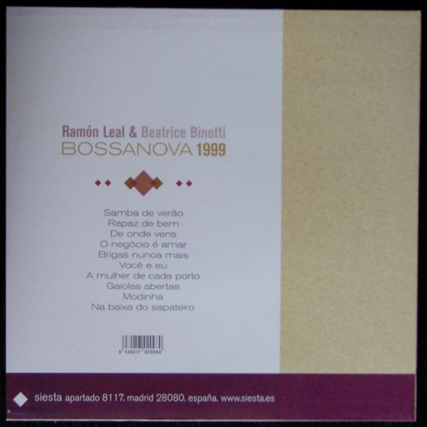 Ramón Leal - Bossanova 1999 (Vinyl, LP) Very Good (VG) / Very Good Plus (VG+)