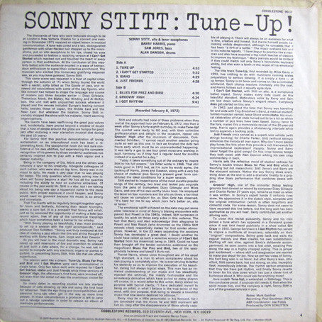 Sonny Stitt - Tune-Up! (Vinyl, LP, Album)