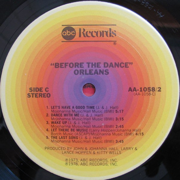Orleans - Before The Dance (2xVinyl, LP, Compilation) Very Good Plus (VG+) / Very Good Plus (VG+)