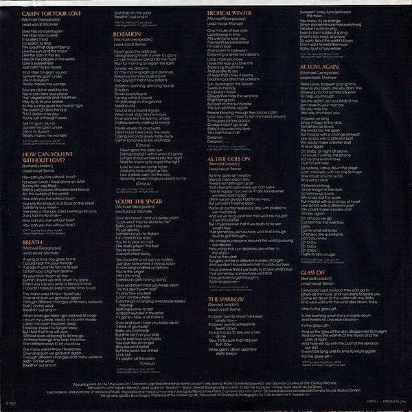 The Bernie Leadon-Michael Georgiades Band - Natural Progressions (Vinyl, LP, Album) Very Good (VG) / Very Good Plus (VG+)