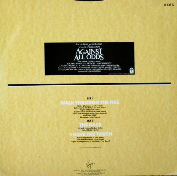 Peter Gabriel - Walk Through The Fire (Vinyl, 12", 45 RPM, Maxi-Single, Stereo) Good Plus (G+) / Good Plus (G+)