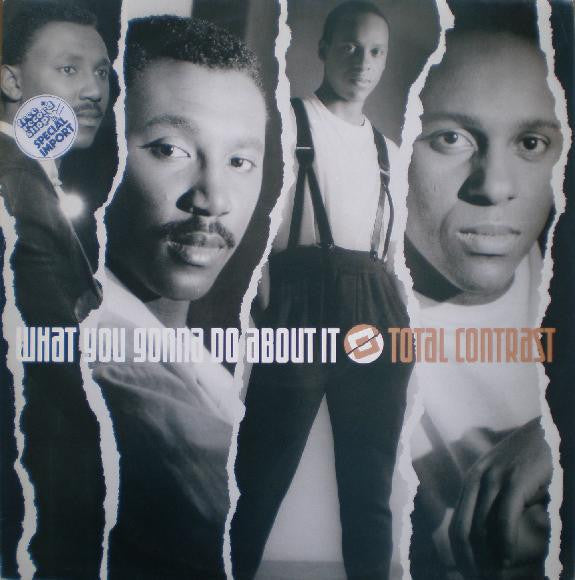 Total Contrast - What You Gonna Do About It (Vinyl, 12", 45 RPM, Stereo) Very Good Plus (VG+) / Very Good (VG)