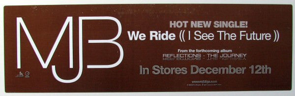 Mary J. Blige - We Ride (I See The Future) (Vinyl, 12", 33 ⅓ RPM, Promo) Very Good Plus (VG+) / Very Good Plus (VG+)