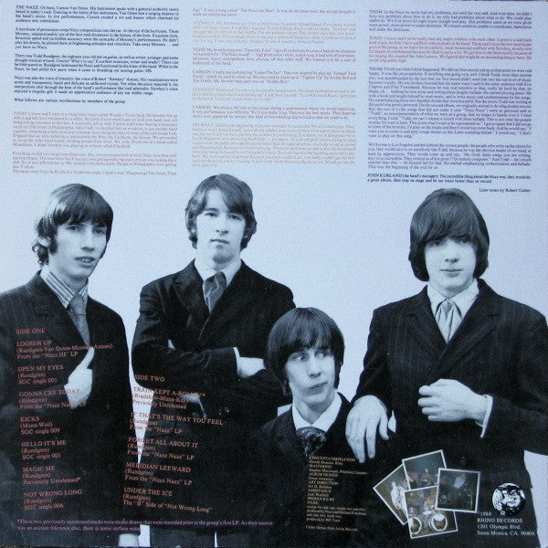 Nazz - Best Of Nazz (Vinyl, LP, Compilation) Very Good Plus (VG+) / Very Good Plus (VG+)
