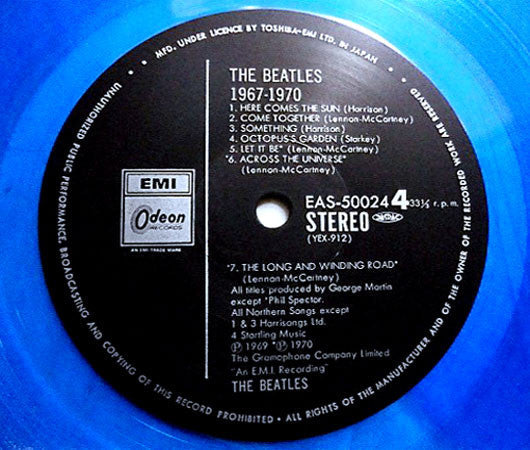 The Beatles - 1967-1970 (Vinyl, LP, Compilation, Reissue)