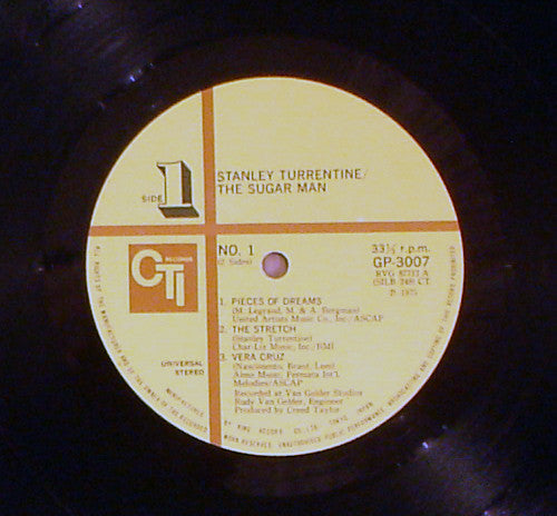 Stanley Turrentine - The Sugar Man (Vinyl, LP, Album)