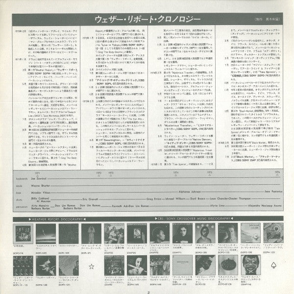 Weather Report - Black Market (Vinyl, LP, Album, Reissue)