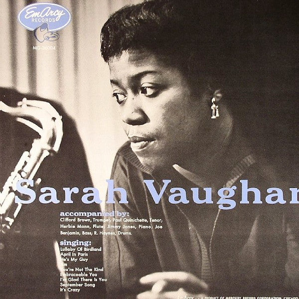 Sarah Vaughan - Sarah Vaughan (Vinyl, LP, Album, Remastered, Reissue, Limited Edition, Mono) Very Good Plus (VG+) / Very Good Plus (VG+)