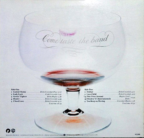 Deep Purple - Come Taste The Band (Vinyl, LP, Album, Stereo)