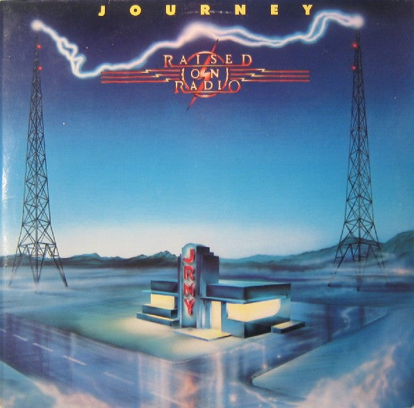 Journey - Raised On Radio (Vinyl, LP, Album, Stereo)