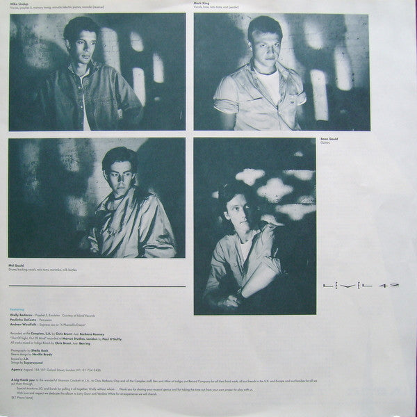 Level 42 - Standing In The Light (Vinyl, LP, Album, Promo) Near Mint (NM or M-) / Very Good Plus (VG+)