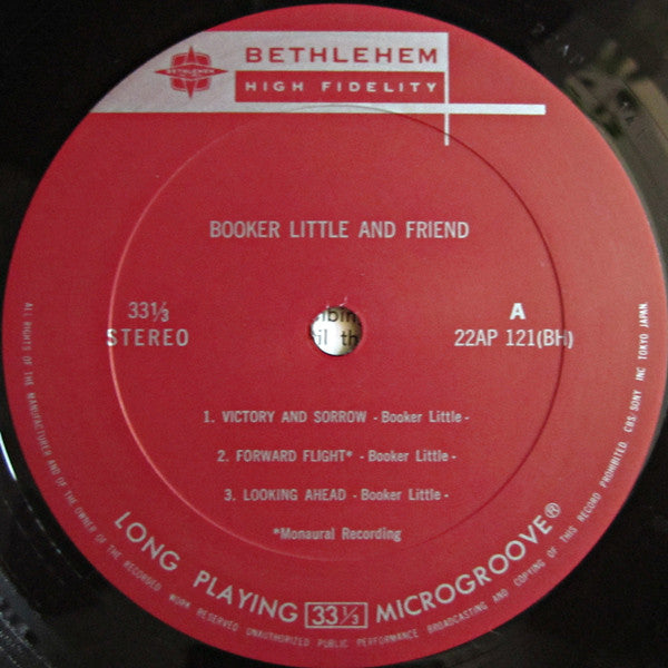 Booker Little - And Friend* (Vinyl, LP, Album, Reissue, Stereo)