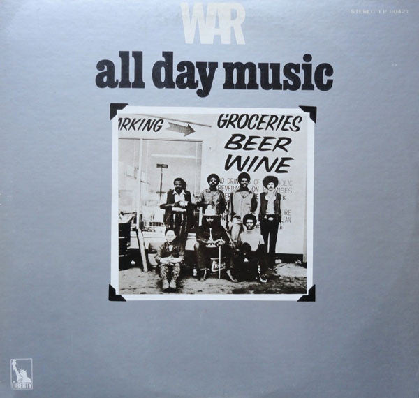 War - All Day Music (Vinyl, LP, Album, Reissue) Very Good Plus (VG+) / Very Good (VG)