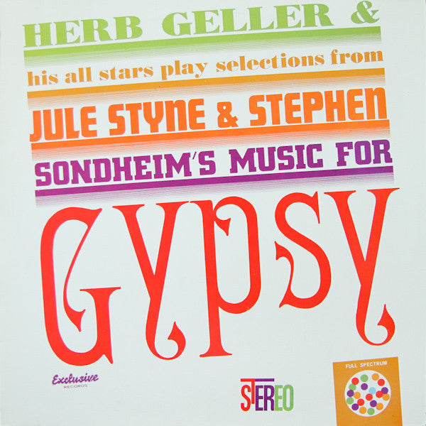 Herb Geller & His All Stars - Gypsy (Vinyl, LP, Album, Stereo)