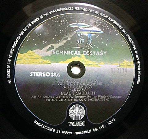 Black Sabbath - Technical Ecstasy (Vinyl, LP, Album)