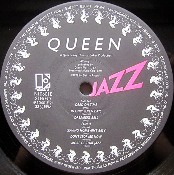 Queen - Jazz = ジャズ (Vinyl, LP, Album, Stereo) Very Good (VG) / Very Good (VG)