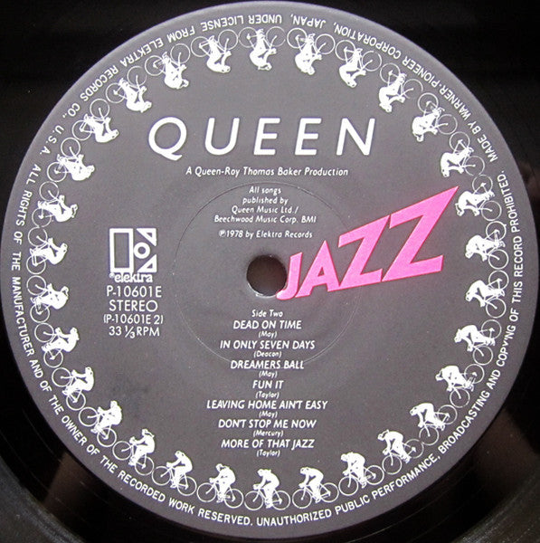 Queen - Jazz (Vinyl, LP, Album, Stereo) Near Mint (NM or M-) / Very Good Plus (VG+)