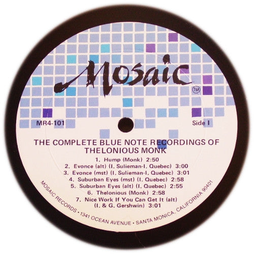 Thelonious Monk - The Complete Blue Note Recordings Of Thelonious M...
