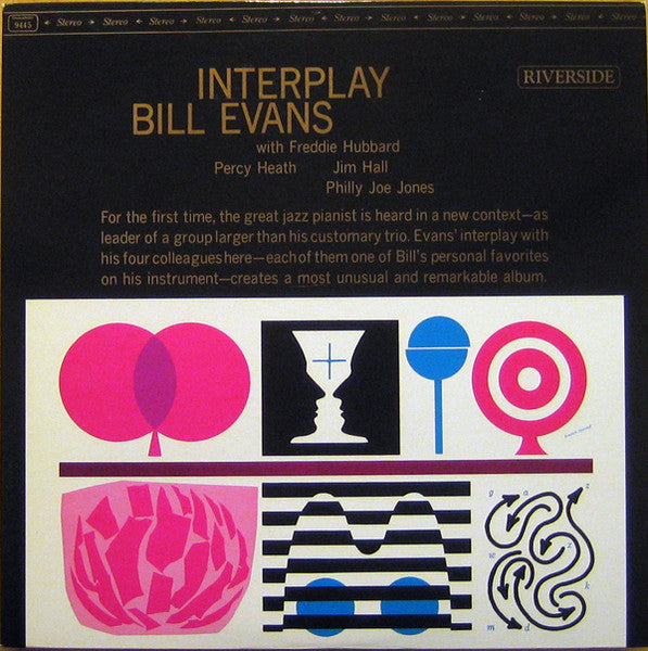 Bill Evans Quintet - Interplay (Vinyl, LP, Album, Reissue, Stereo) Very Good Plus (VG+) / Very Good Plus (VG+)