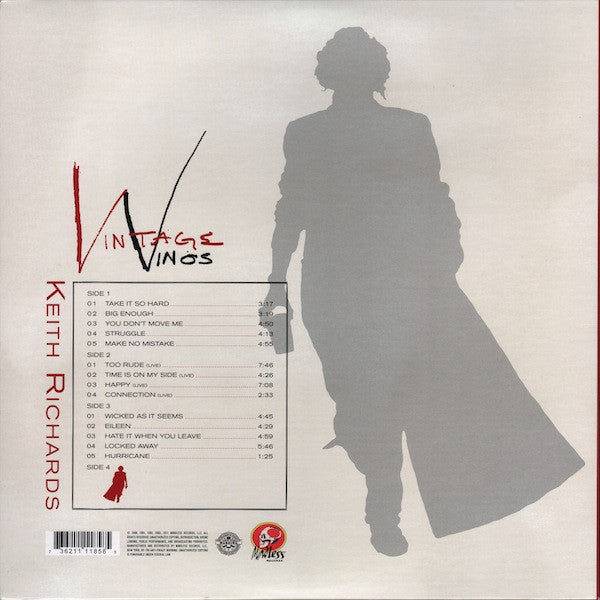 Keith Richards - Vintage Vinos (2xVinyl, LP, Compilation, Etched) Near Mint (NM or M-) / Near Mint (NM or M-)