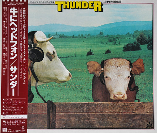 Thunder (18) - Headphones For Cows (Vinyl, LP, Album) Very Good (VG) / Very Good (VG)