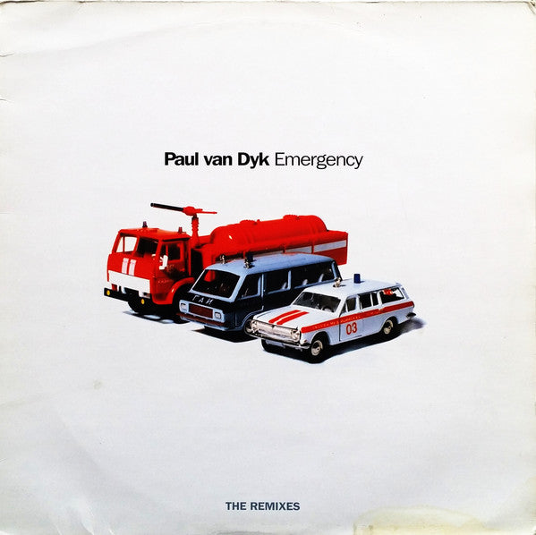 Paul van Dyk - Emergency (The Remixes) (Vinyl, 12", 33 ⅓ RPM) Very Good Plus (VG+) / Good Plus (G+)