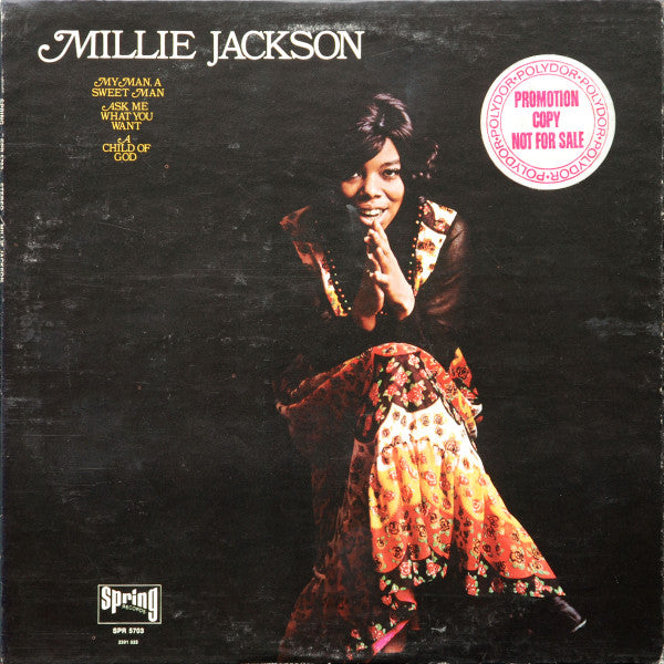 Millie Jackson - Millie Jackson (Vinyl, LP, Album, Promo) Very Good (VG) / Good Plus (G+)
