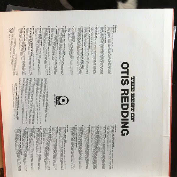 Otis Redding - The Best Of Otis Redding (2xVinyl, LP, Compilation, Reissue) Very Good Plus (VG+) / Good Plus (G+)