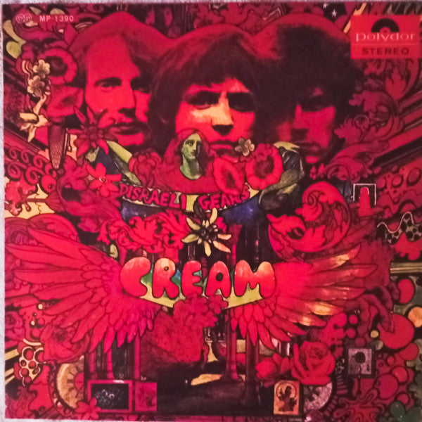 Cream (2) - Disraeli Gears (Vinyl, LP, Album, Reissue, Stereo)