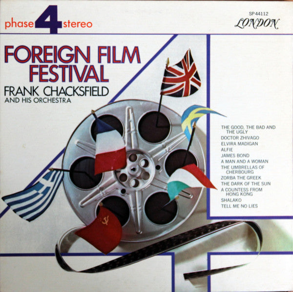 Frank Chacksfield & His Orchestra - Foreign Film Festival (Vinyl, LP) Good Plus (G+) / Very Good (VG)