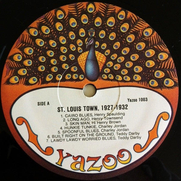Various - St. Louis Town 1927 - 1932 (St. Louis Town 1929-1933) (Vinyl, LP, Compilation, Reissue) Very Good Plus (VG+) / Very Good Plus (VG+)