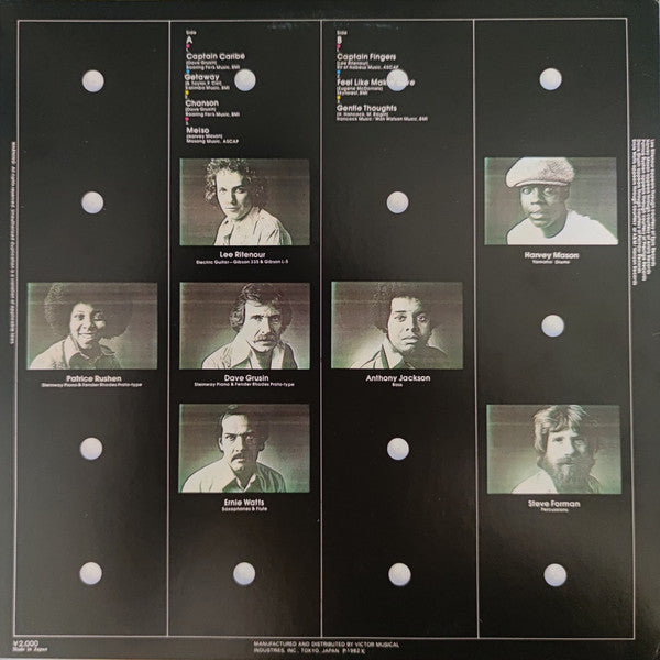 Lee Ritenour - Lee Ritenour & His Gentle Thoughts (Vinyl, LP, Album, Reissue) Very Good Plus (VG+) / Very Good Plus (VG+)