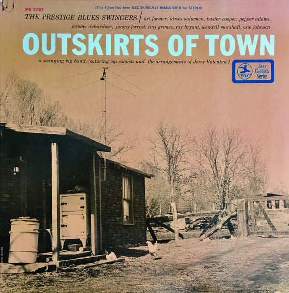 The Prestige Blues-Swingers - Outskirts Of Town (Vinyl, LP, Album, Reissue, Stereo) Good Plus (G+) / Very Good (VG)