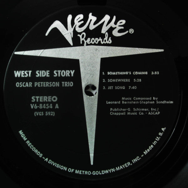 The Oscar Peterson Trio - West Side Story (Vinyl, LP, Album, Stereo)