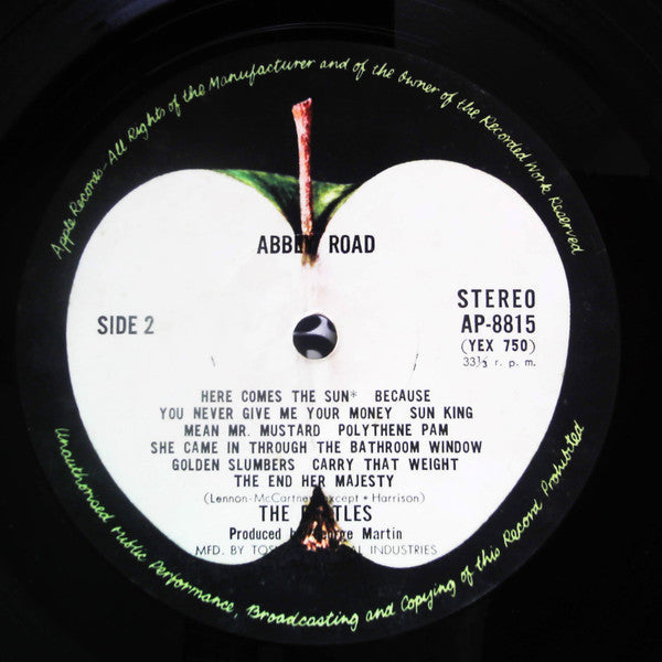 The Beatles - Abbey Road (Vinyl, LP, Album, Reissue)