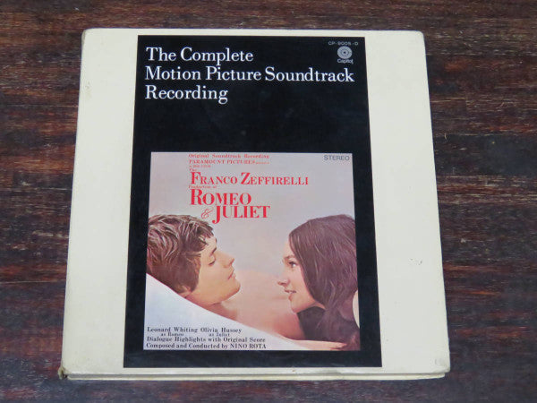 Nino Rota - ロミオとジュリエット = Romeo & Juliet: Complete Motion Picture Soundtrack (4xVinyl, LP, Stereo) Good Plus (G+) / Good Plus (G+)
