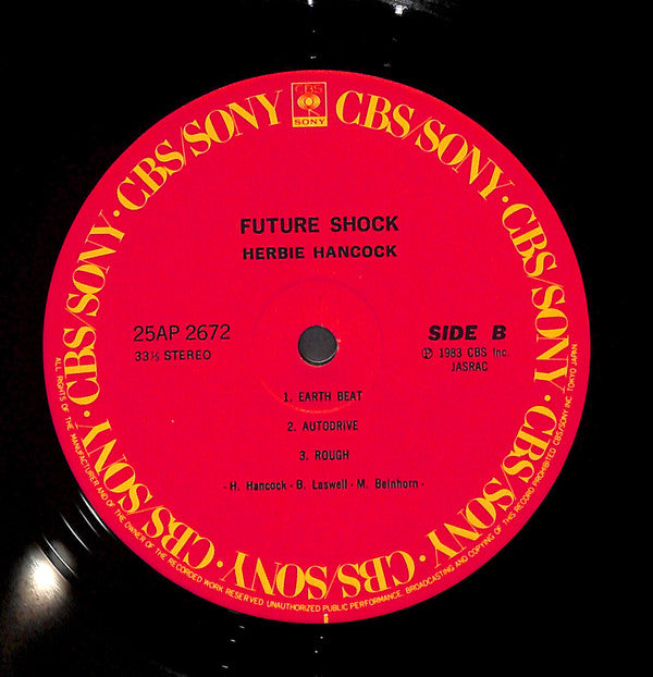 Herbie Hancock - Future Shock (Vinyl, LP, Album)