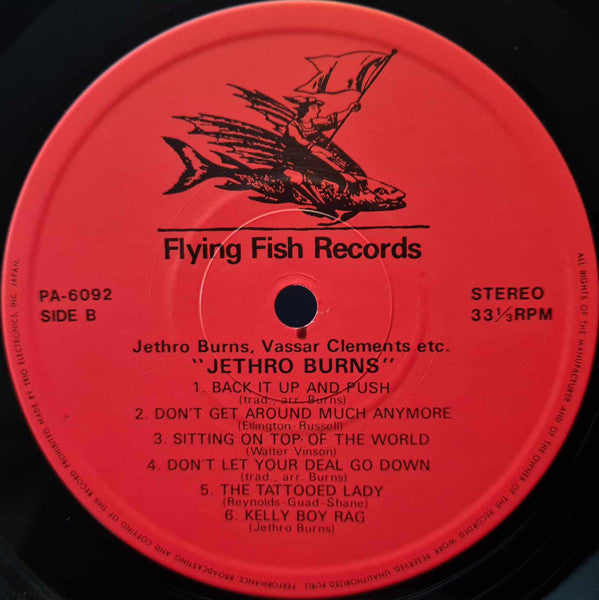 Jethro Burns - Jethro Burns (Vinyl, LP, Album, Stereo) Very Good Plus (VG+) / Very Good Plus (VG+)