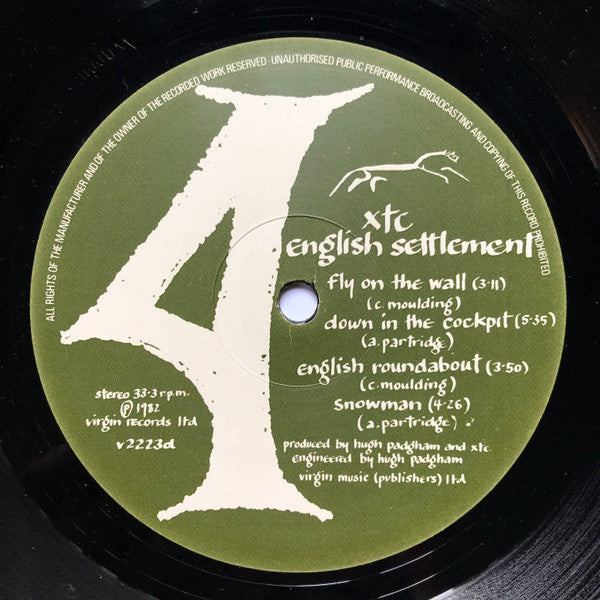 XTC - English Settlement (2xVinyl, LP, Album, Stereo) Very Good Plus (VG+) / Very Good (VG)