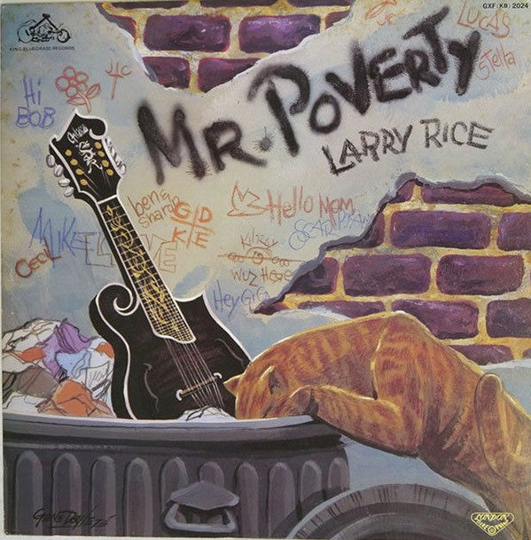 Larry Rice - Mr. Poverty (Vinyl, LP, Album) Good Plus (G+) / Very Good (VG)