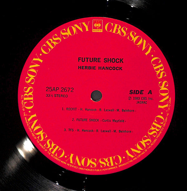 Herbie Hancock - Future Shock (Vinyl, LP, Album)