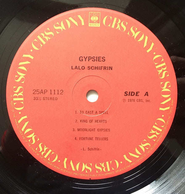 Lalo Schifrin - Gypsies (Vinyl, LP, Album) Very Good (VG) / Very Good (VG)