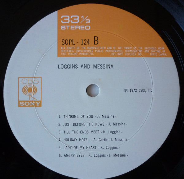 Loggins And Messina - Loggins And Messina (Vinyl, LP, Album) Very Good Plus (VG+) / Very Good Plus (VG+)