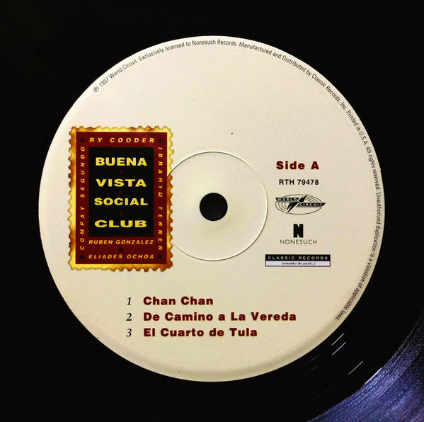 Buena Vista Social Club - Buena Vista Social Club (2xVinyl, LP, Album, Reissue) Near Mint (NM or M-) / Very Good Plus (VG+)