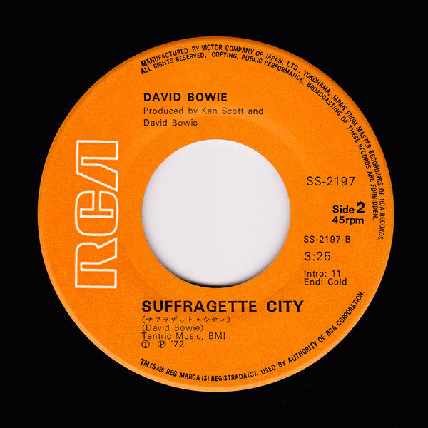 David Bowie - Starman (Vinyl, 7", 45 RPM, Single, Stereo) Very Good (VG) / Very Good Plus (VG+)