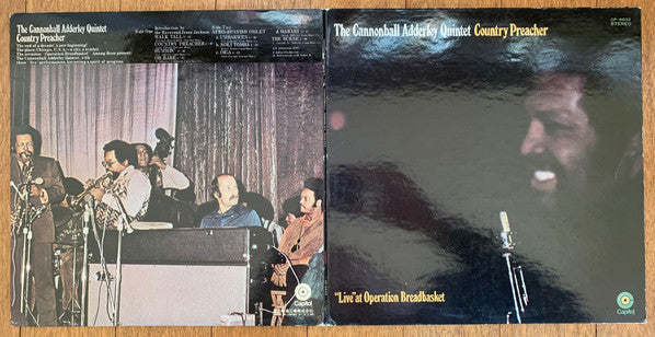 The Cannonball Adderley Quintet - Country Preacher (Vinyl, LP, Album)